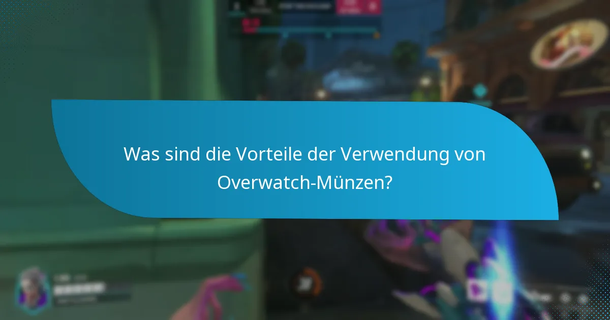 Was sind die Einschränkungen für Overwatch-Münzen?