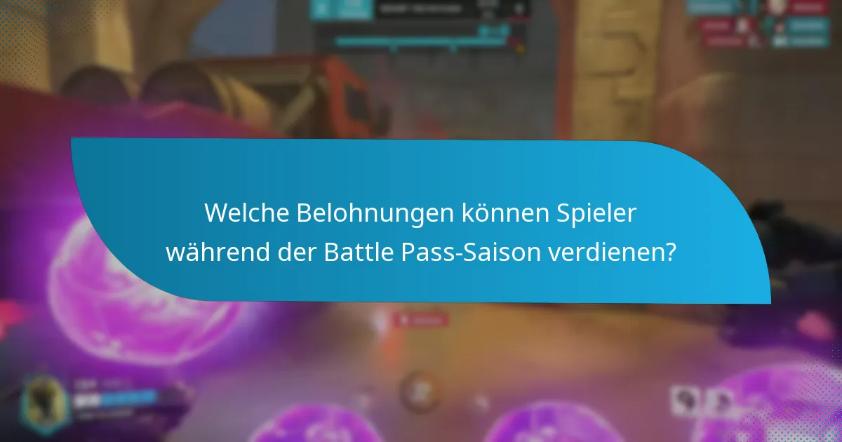 Welche Belohnungen können Spieler während der Battle Pass-Saison verdienen?